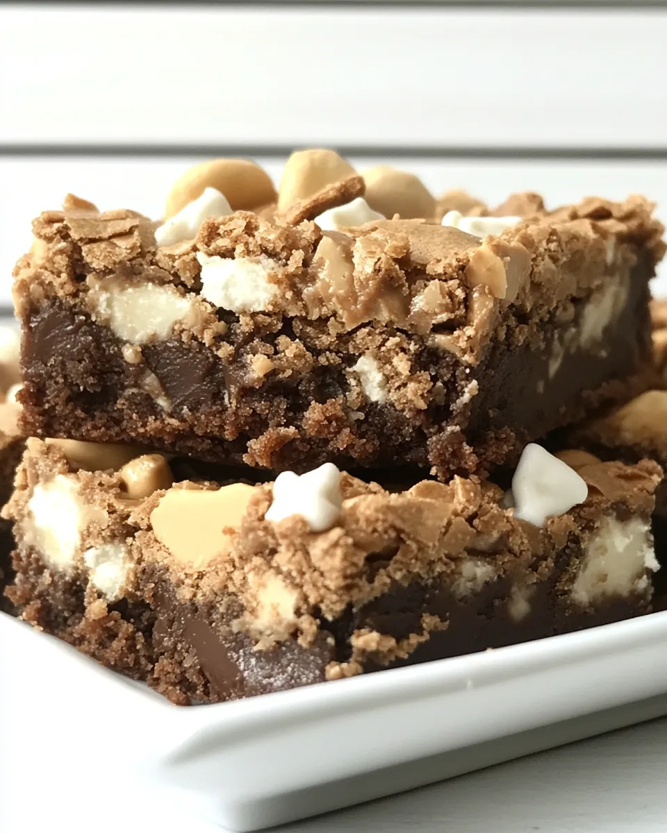 Classic Brownie Peanut Butter Magic Bars image
