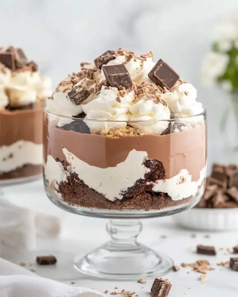Homemade Brownie Trifle photo