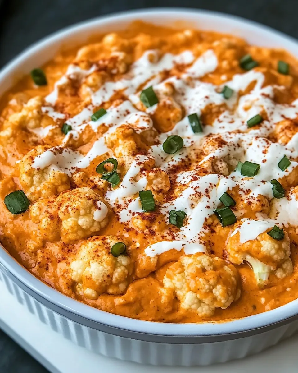 Classic Buffalo Cauliflower Dip image