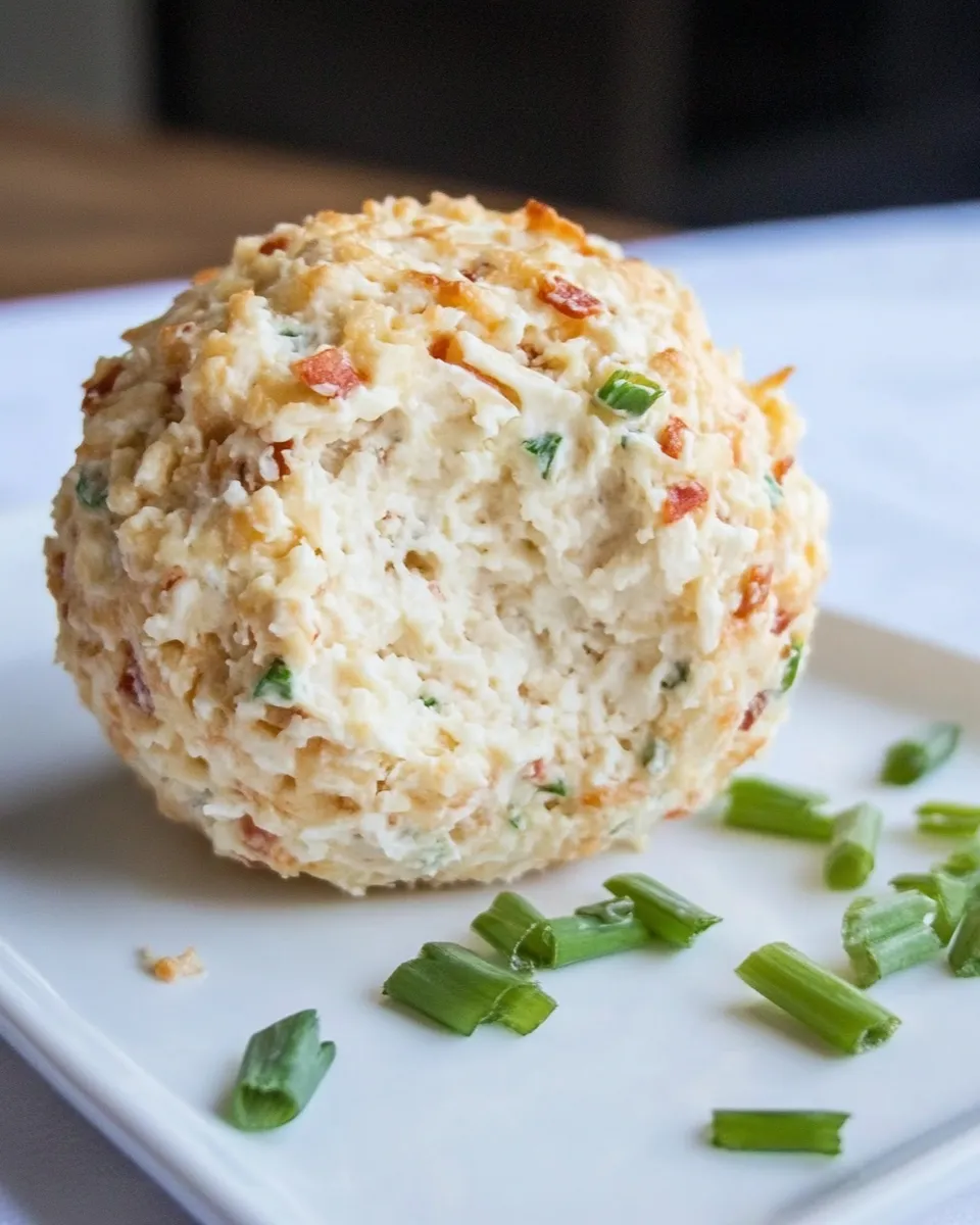 Delicious Buffalo Cheese Ball shot