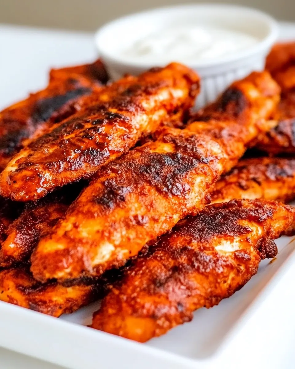 Easy Buffalo Chicken Tenders recipe photo