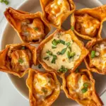 Easy Buffalo Chicken Wonton Cups photo