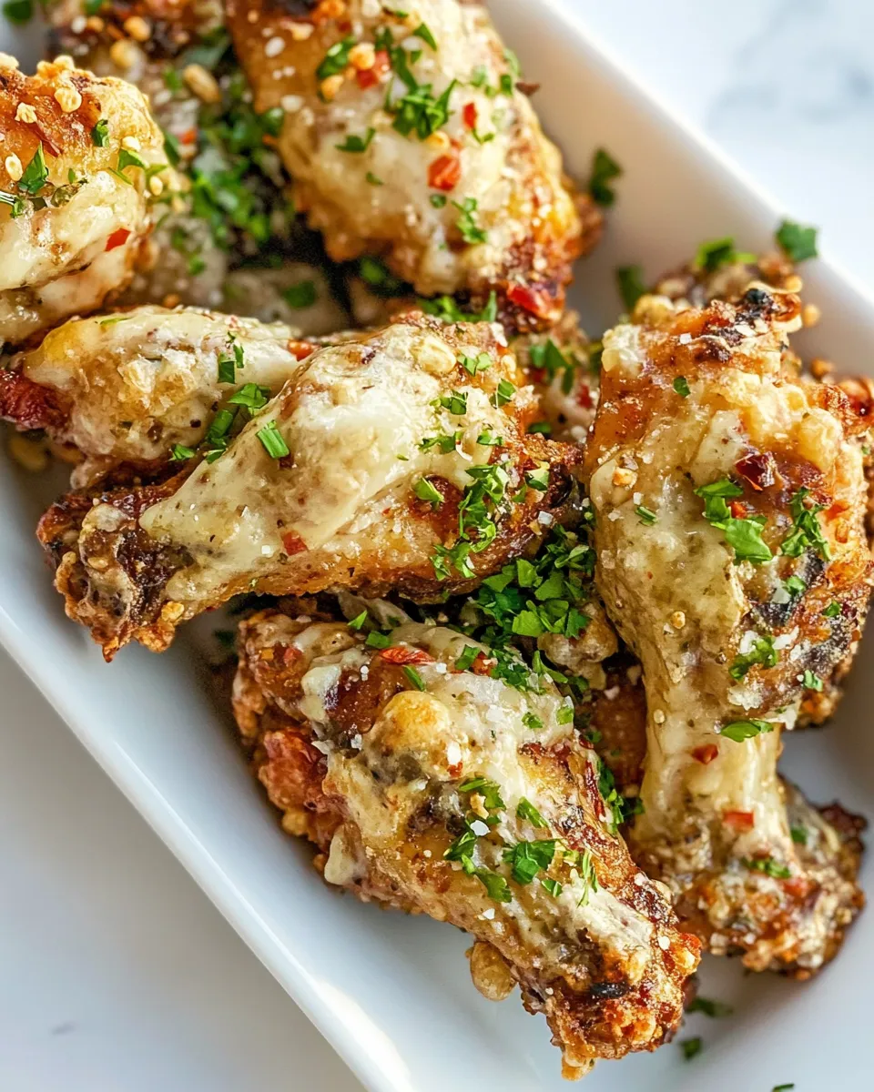Delicious Buffalo Wild Wings Garlic Parmesan Wings image