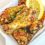 Homemade Buffalo Wild Wings Lemon Pepper Wings recipe photo