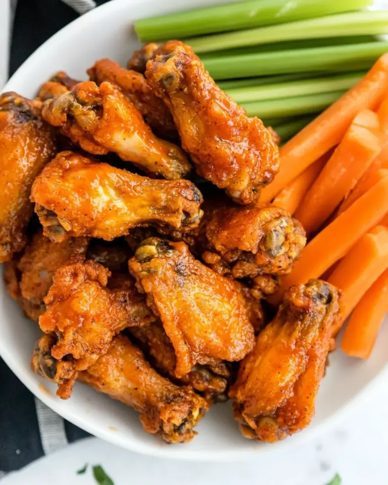Savory Buffalo Wings Recipe photo