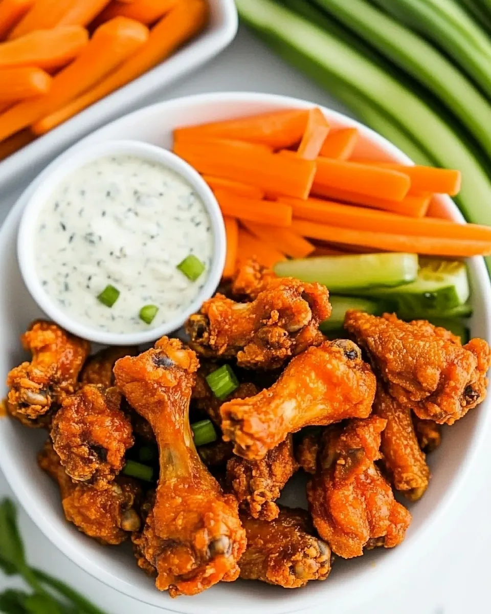 Best Buffalo Wings Recipe dish photo