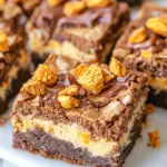 Homemade Butterfinger Cheesecake Brownies photo