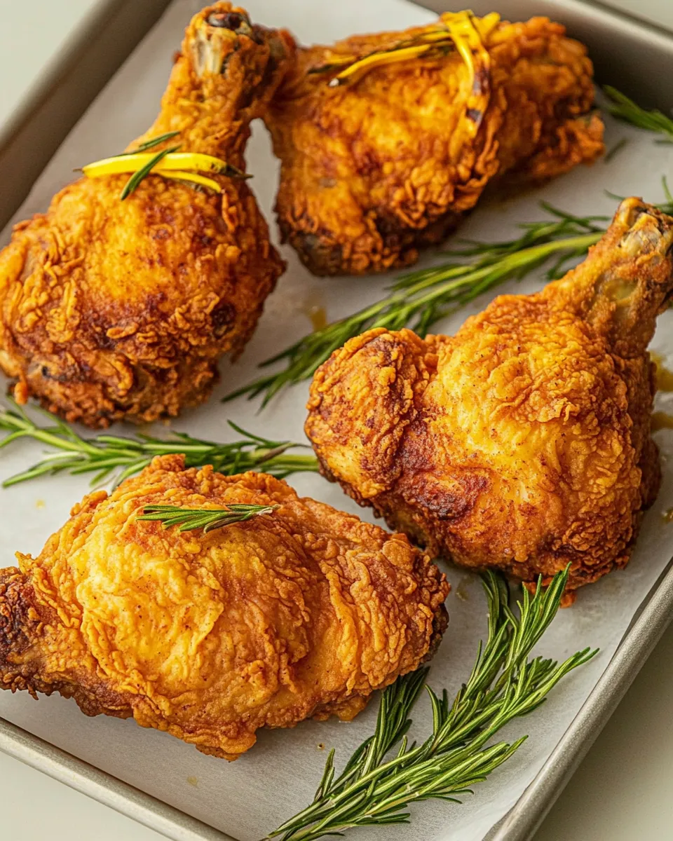 Easy Buttermilk Fried Chicken Recipe shot