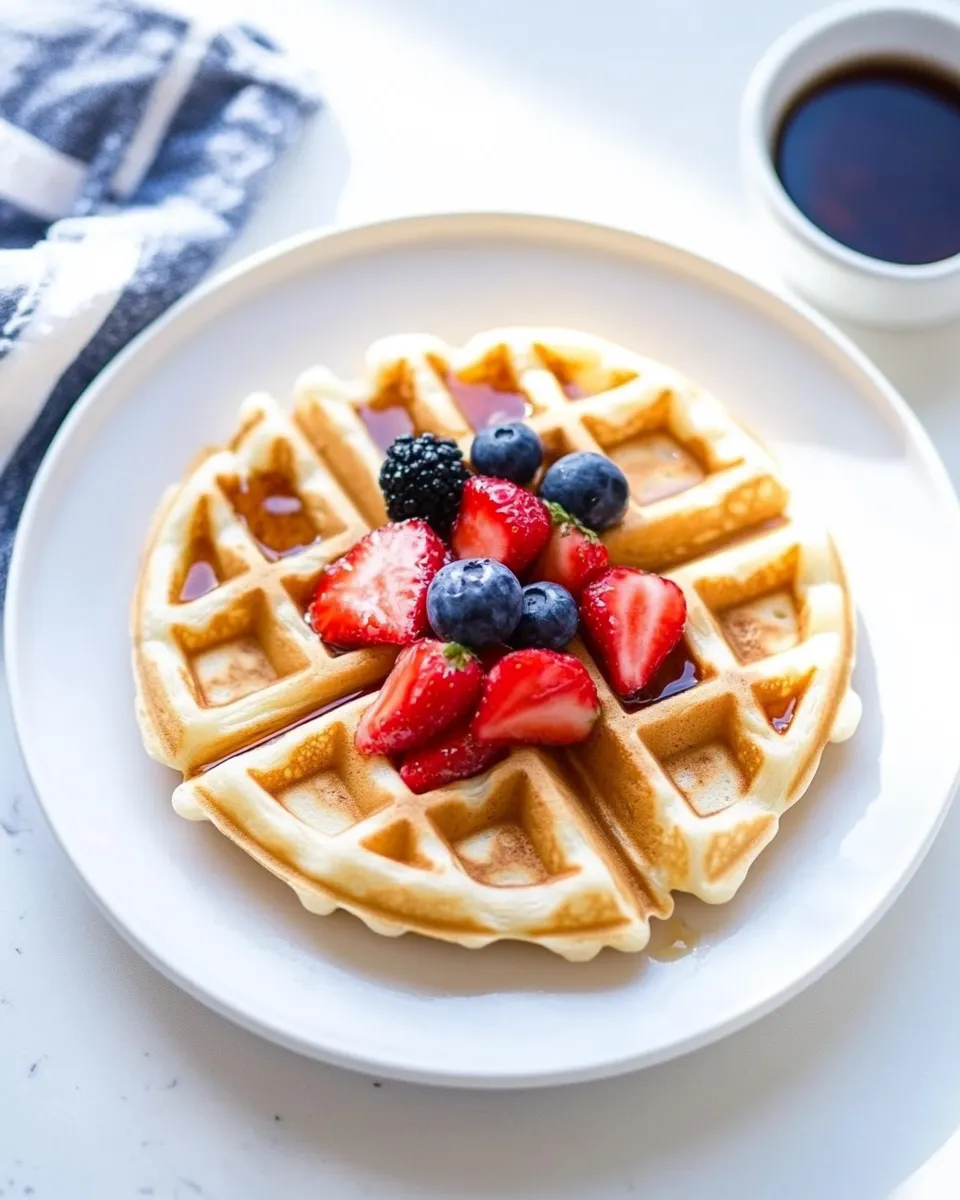 Classic Buttermilk Waffles image