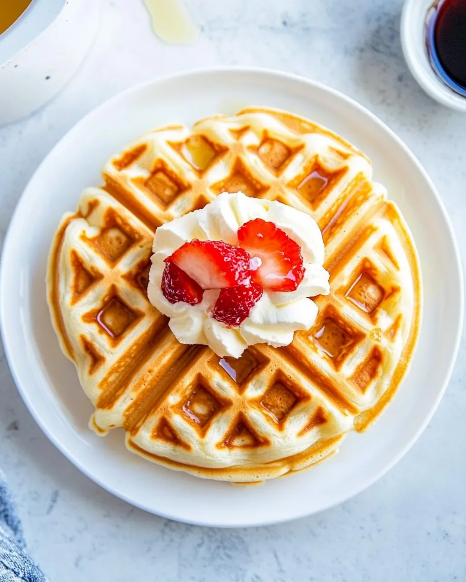Easy Buttermilk Waffles recipe photo