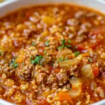 Homemade Cabbage Roll Soup Recipe photo