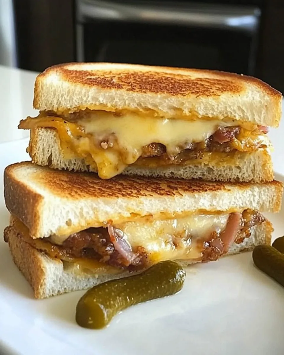 Delicious Cajun Grilled Cheese plate image