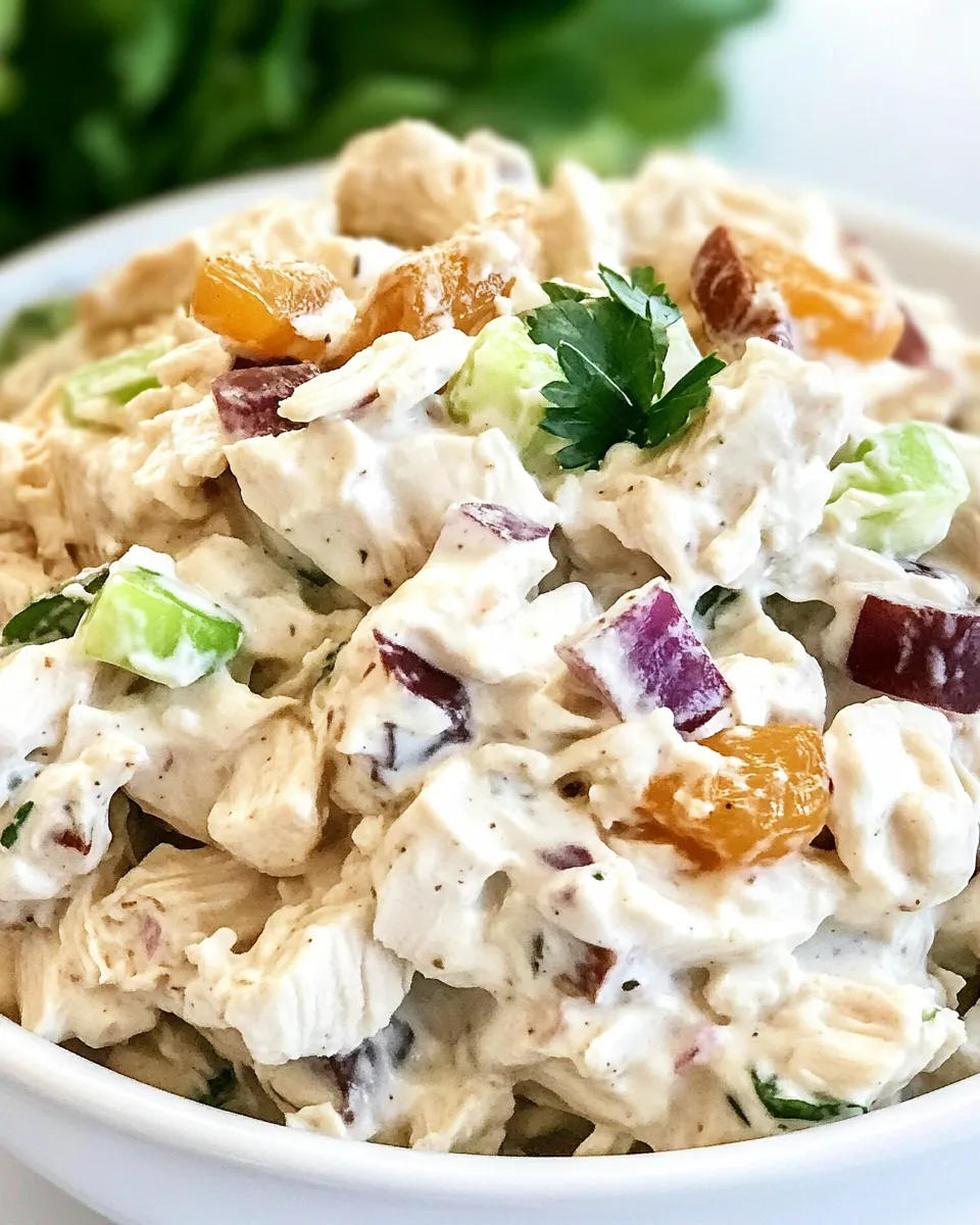 Easy California Chicken Salad dish photo