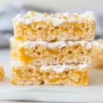 Homemade Caramel Rice Krispie Treats photo