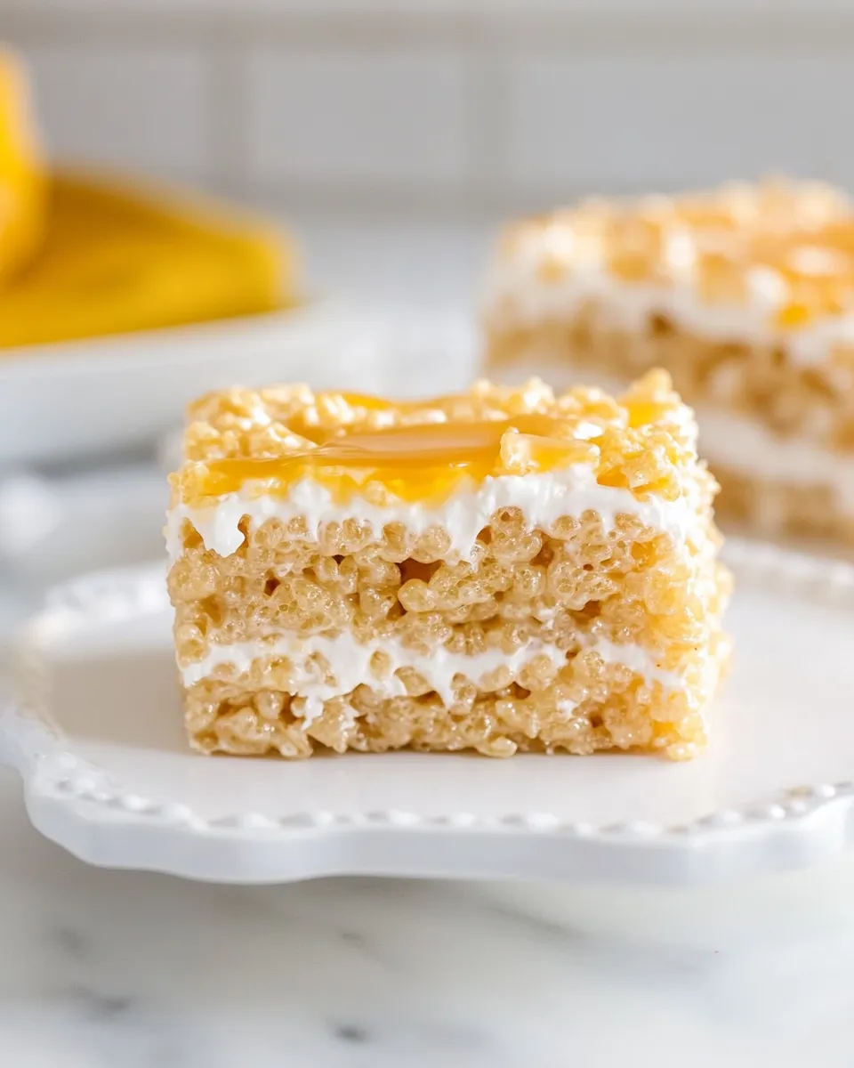 Easy Caramel Rice Krispie Treats recipe photo