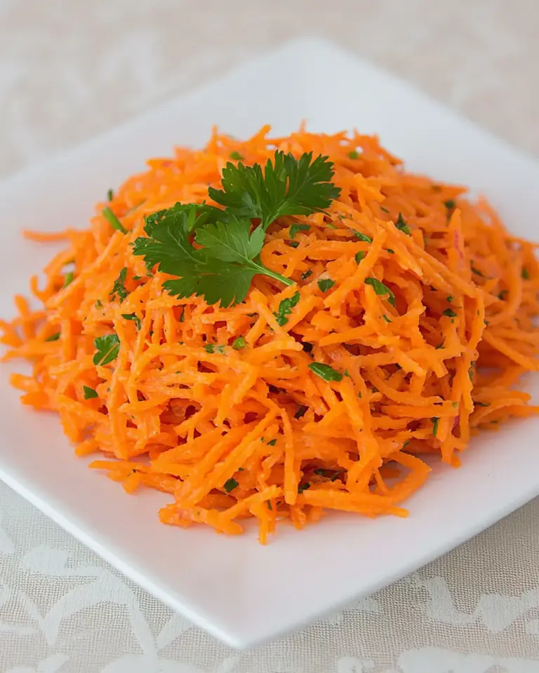 Homemade Carrot Salad withCoriander photo