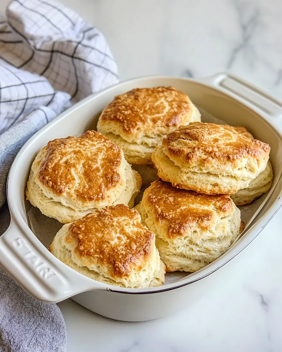 Easy Cathead Biscuits food shot