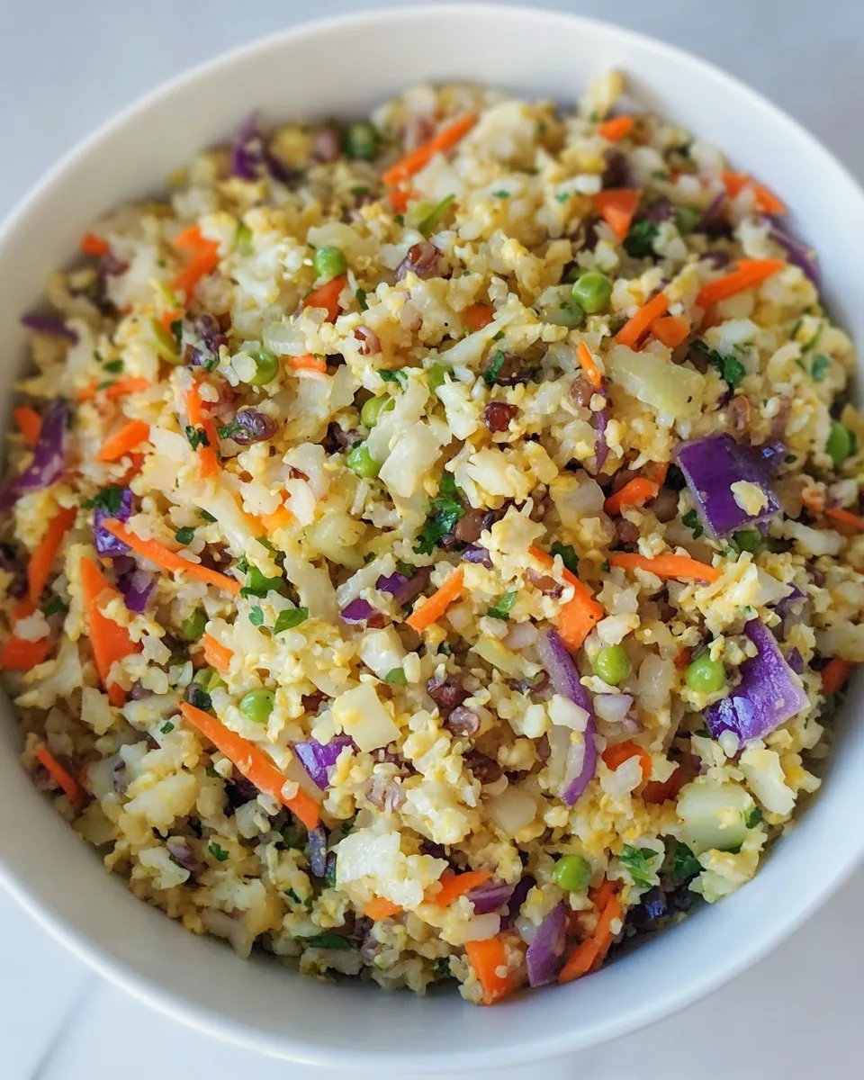 Homemade Cauliflower Fried Rice (Keto, Paleo) photo