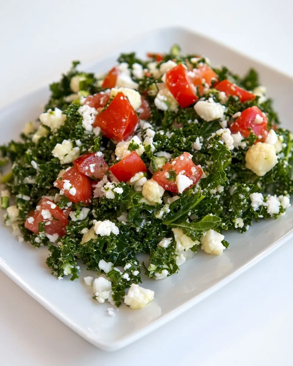 Delicious Cauliflower and Kale Salad (Cauliflower Tabouli) image