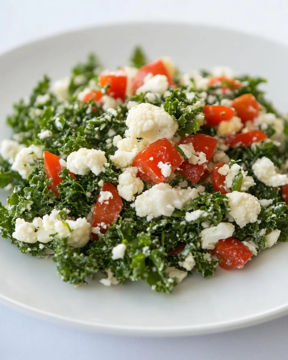 Easy Cauliflower and Kale Salad (Cauliflower Tabouli) picture