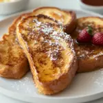 Homemade Challah French Toast photo