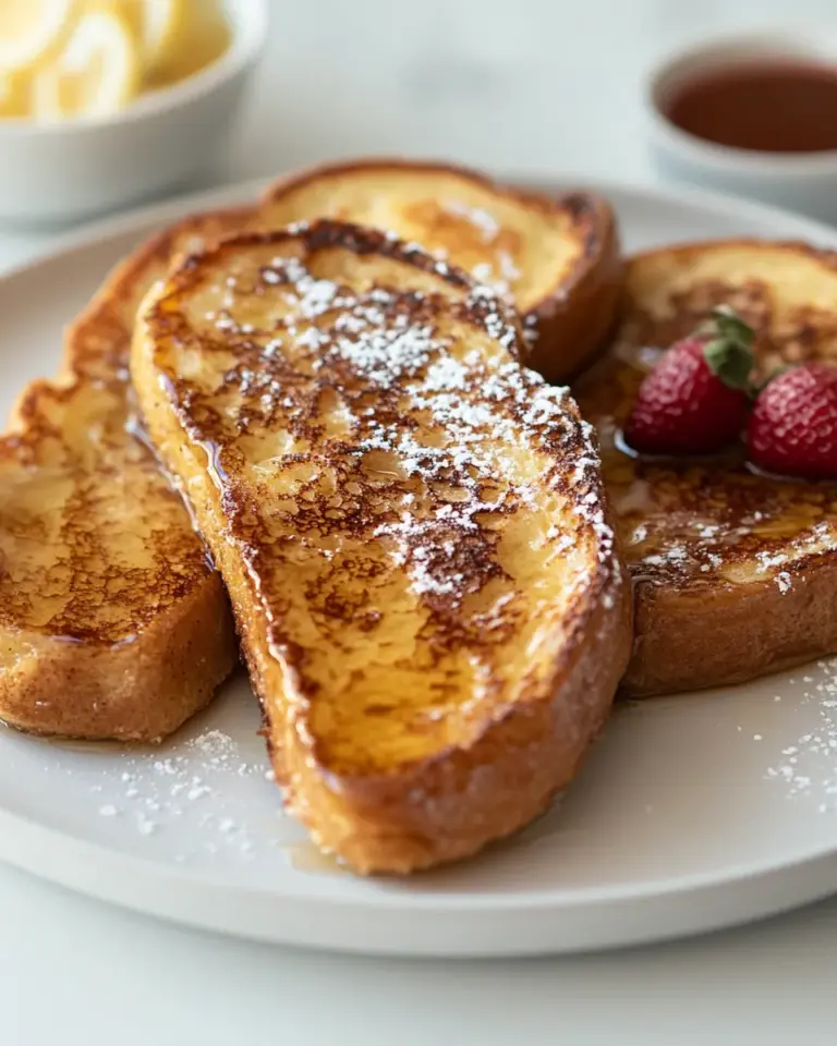 Homemade Challah French Toast photo
