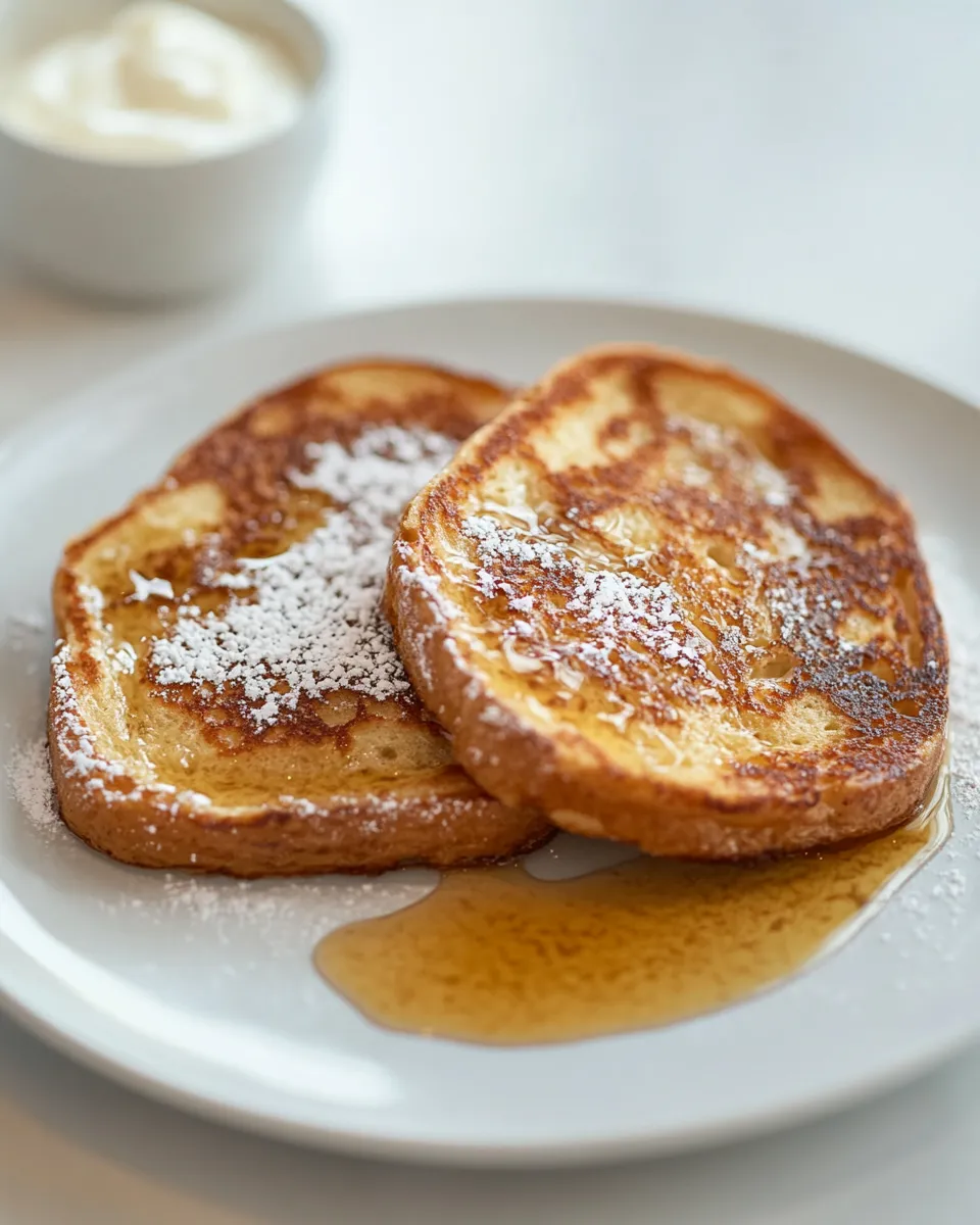 Classic Challah French Toast recipe photo