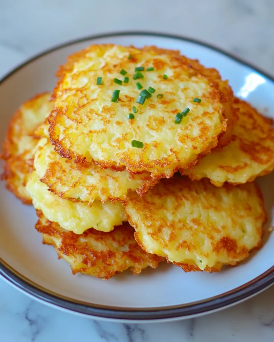 Easy Cheese Latkes recipe photo