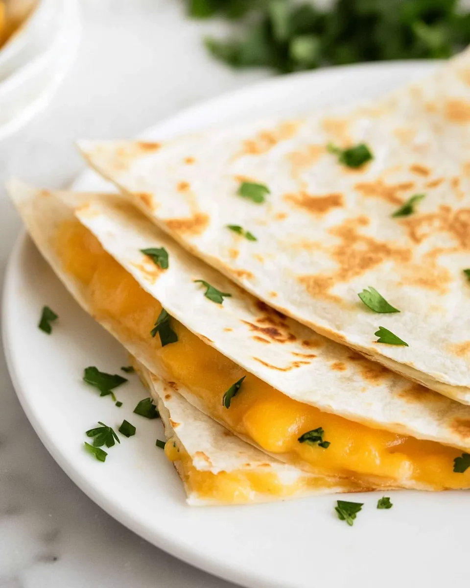 Easy Cheese Quesadilla recipe photo