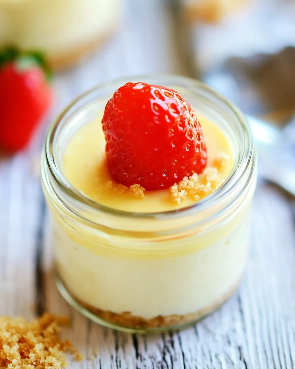 Classic Cheesecake in a Jar image