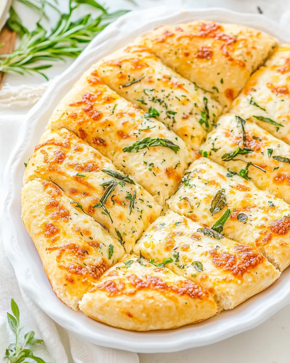 Delicious Cheesy Bread Recipe with Pizza Dough recipe photo