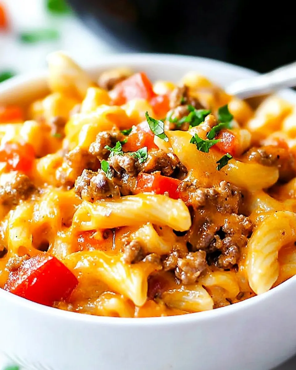 Easy Cheesy Instant Pot Taco Pasta photo