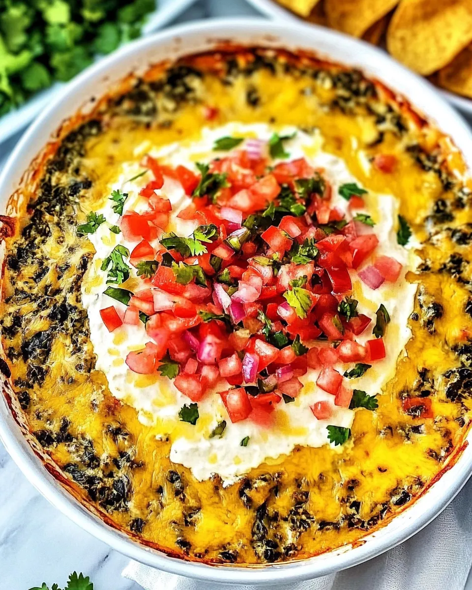 Classic Cheesy Mexican Spinach Dip image