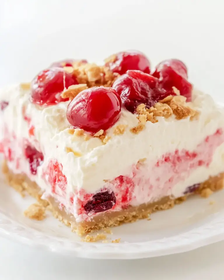 Homemade Cherry Cheesecake Lush photo