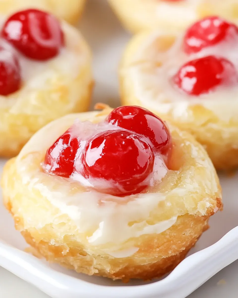 Homemade Cherry Danish photo