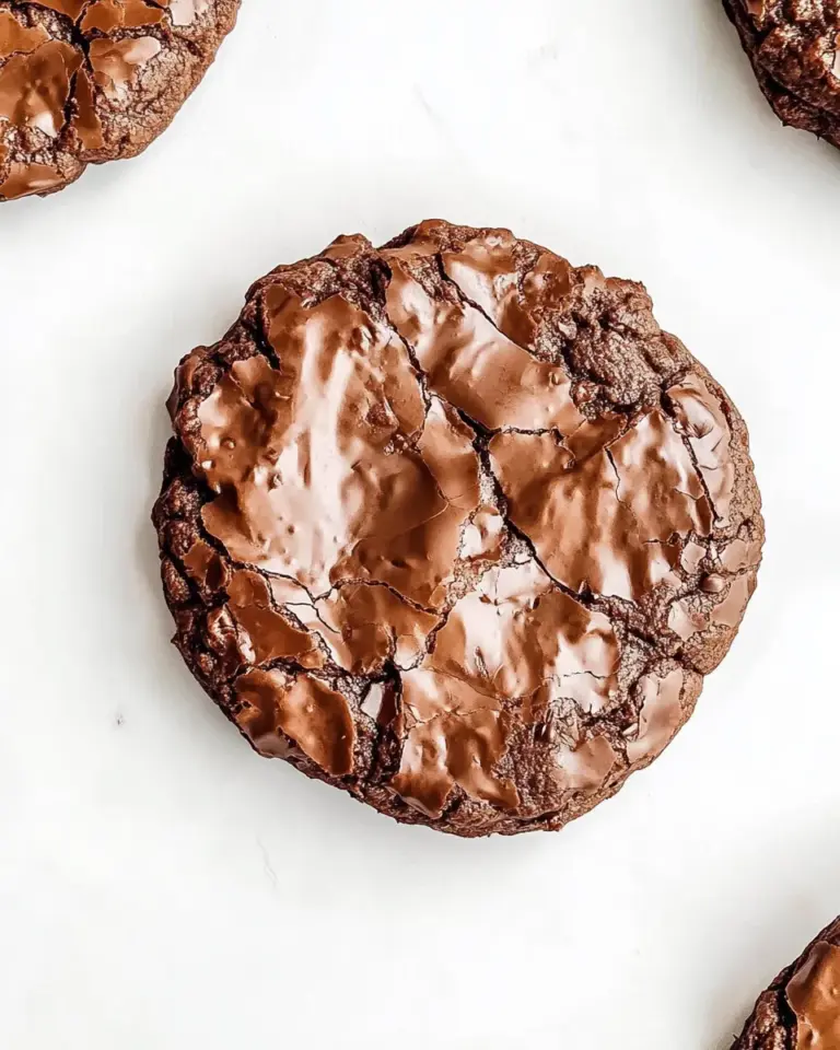 Homemade Chewy Gooey Flourless Chocolate Cookies photo