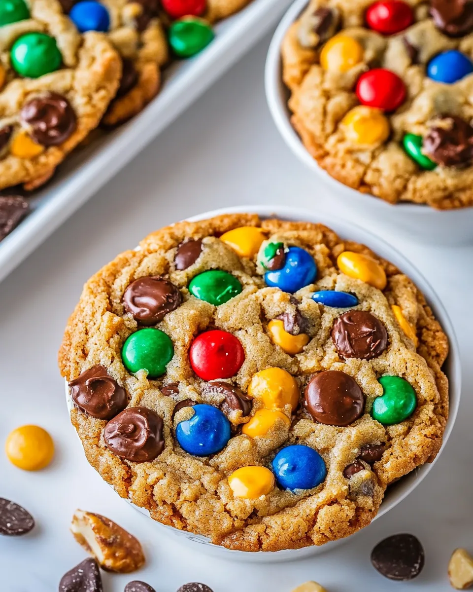 Classic Chewy Monster Cookies (Peanut Butter) image