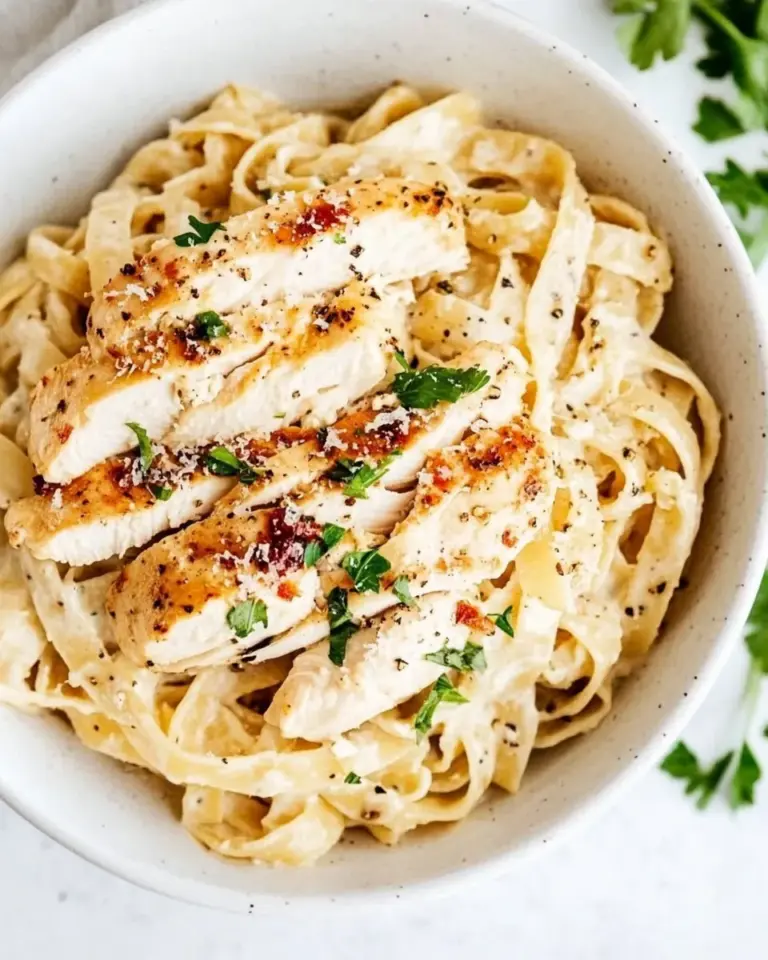 Homemade Chicken Alfredo photo