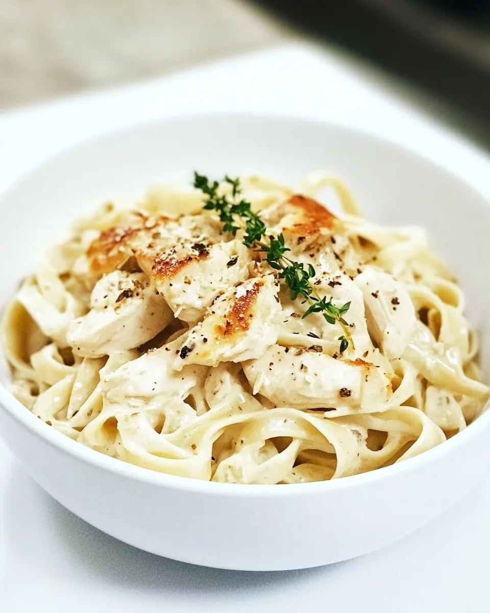 Classic Chicken Alfredo image