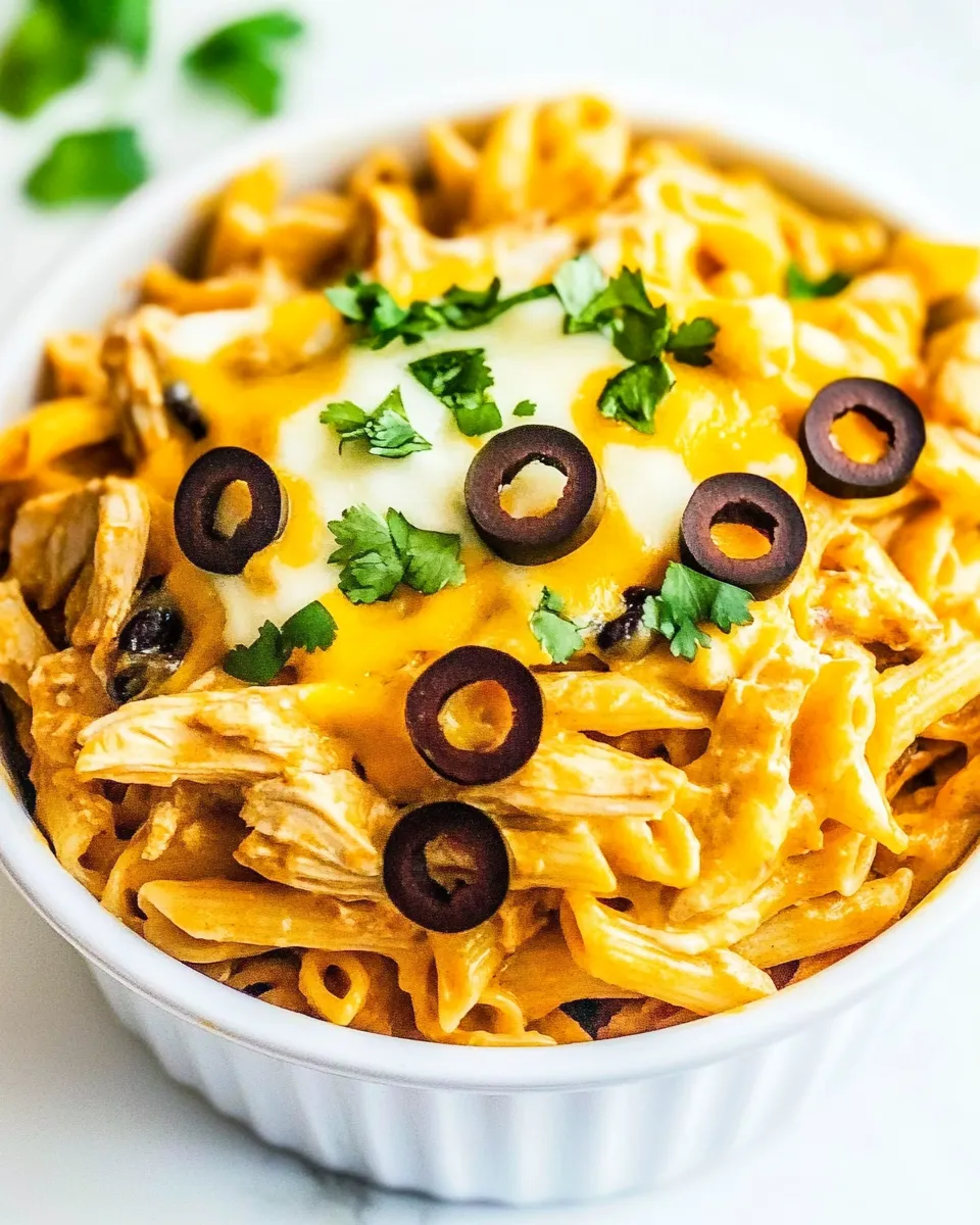 Homemade Chicken Enchilada Pasta recipe photo