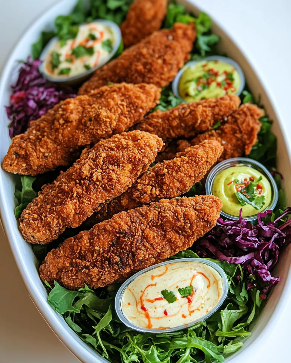Easy Chicken Fingers with 6 Mayo Dipping Sauces recipe photo