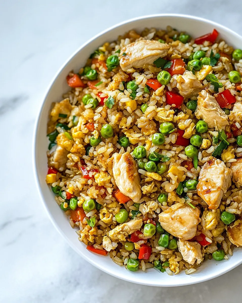 Classic Chicken Fried Rice image