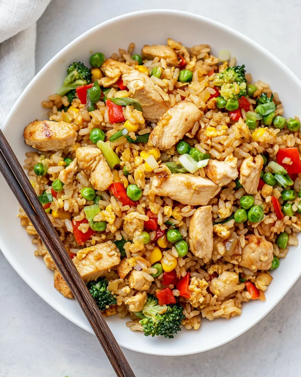 Easy Chicken Fried Rice recipe photo