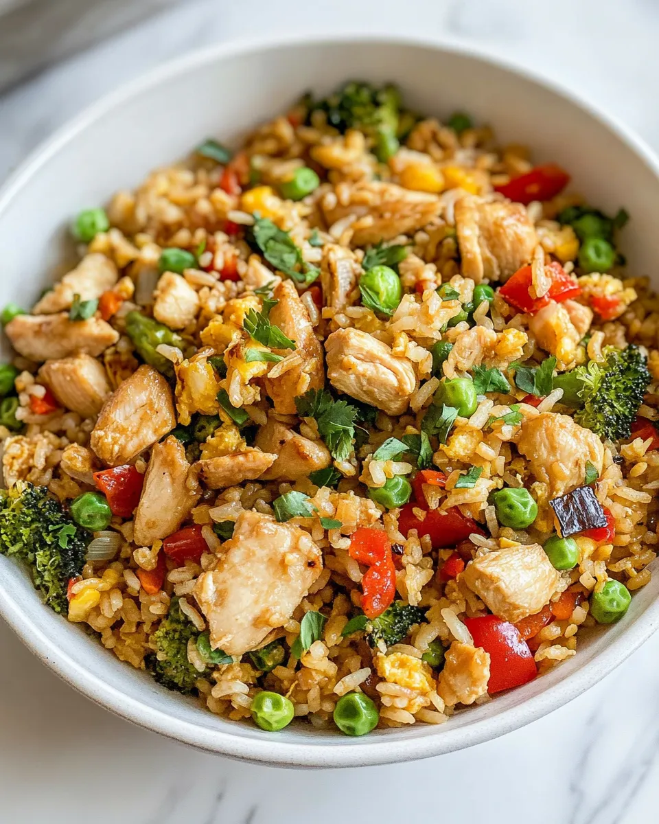 Delicious Chicken Fried Rice dish photo