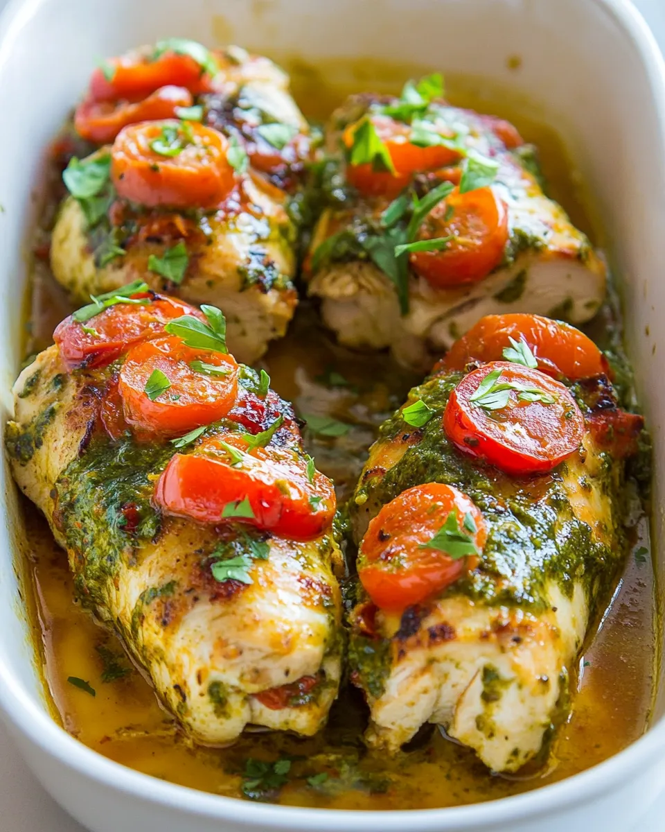 Classic Chicken Pesto Roll Ups image