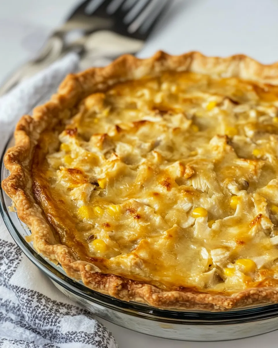 Homemade Chicken Salad Pie (Baked) photo