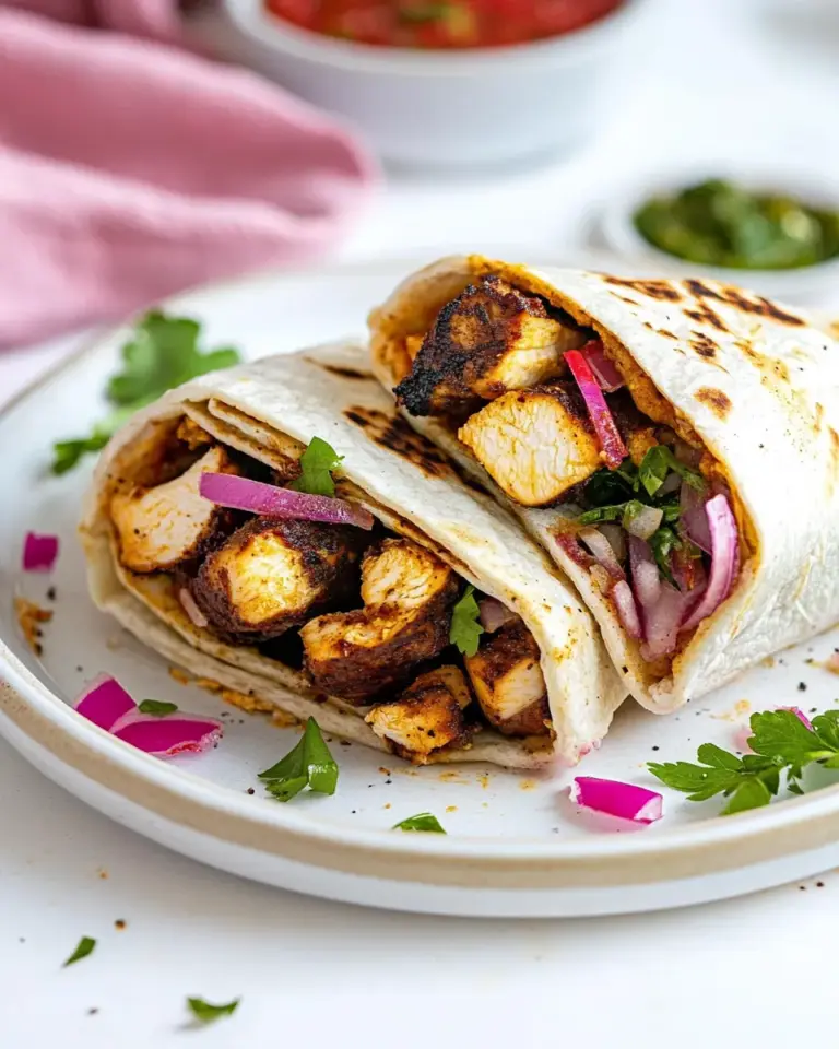 Homemade Chicken Shawarma Wraps photo