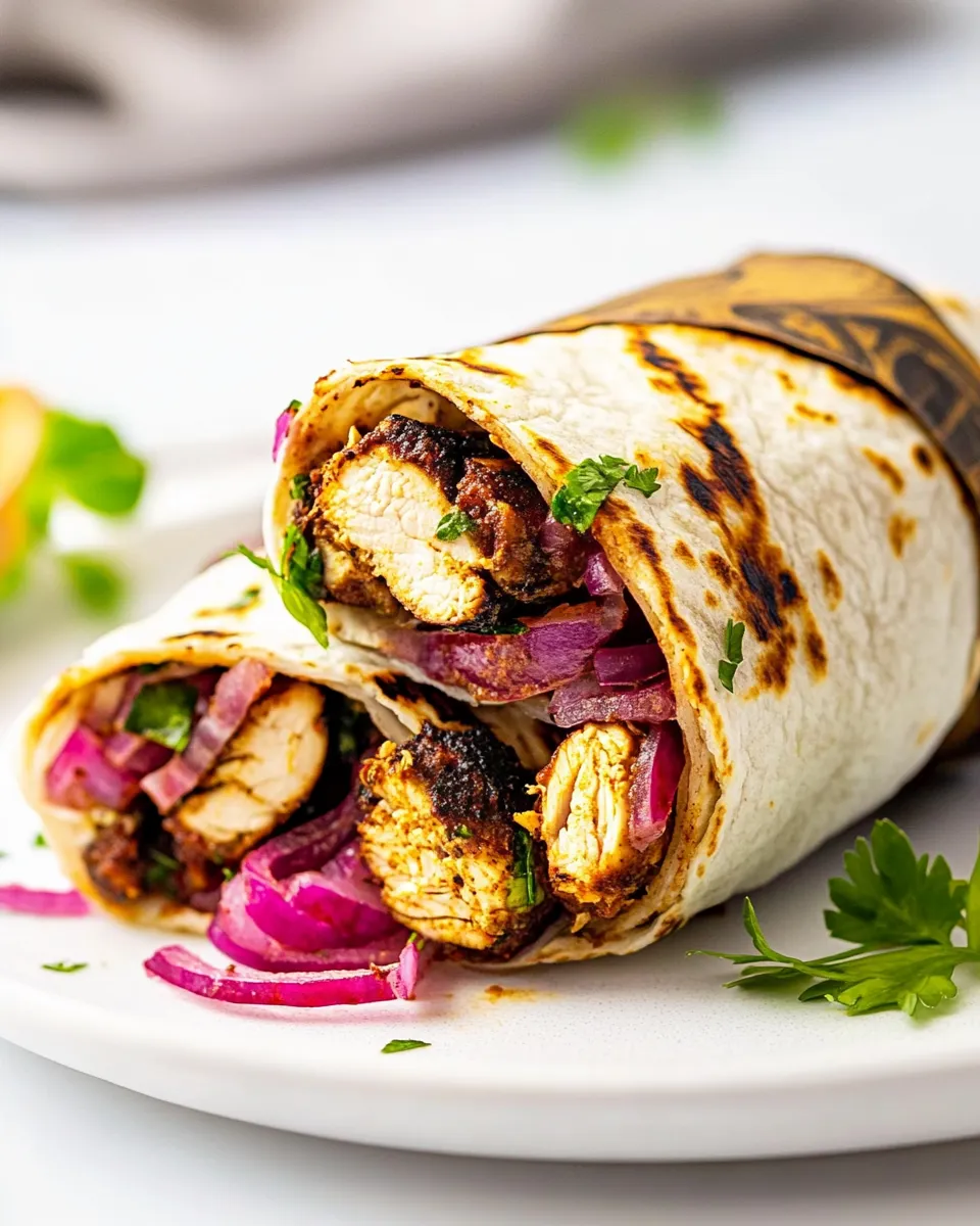 Classic Chicken Shawarma Wraps image