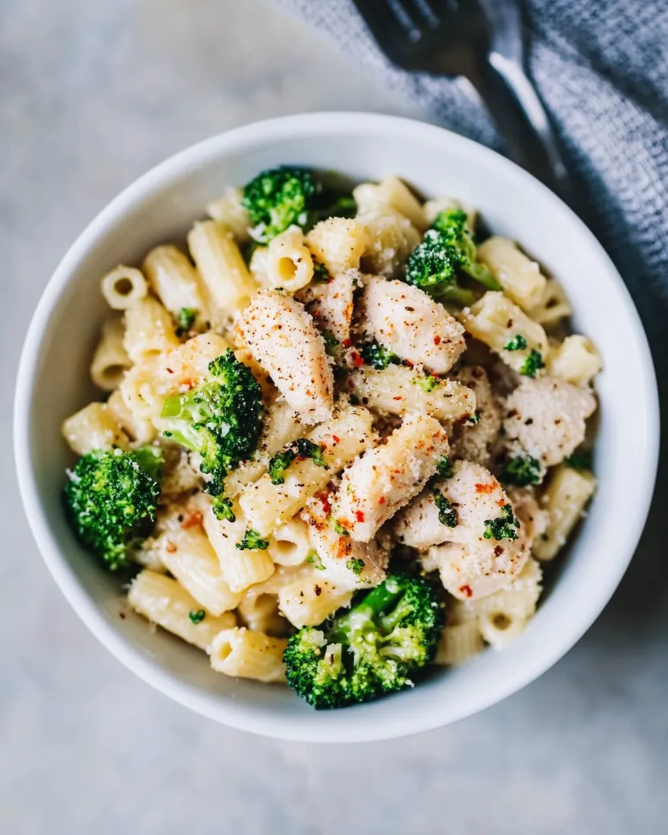 Classic Chicken and Broccoli Pasta image