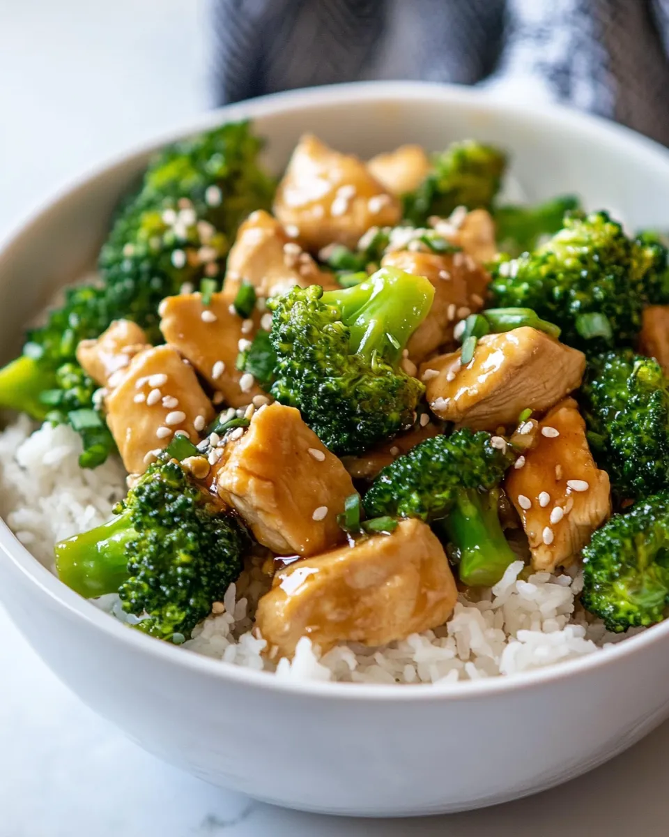 Classic Chicken and Broccoli Stir Fry dish photo